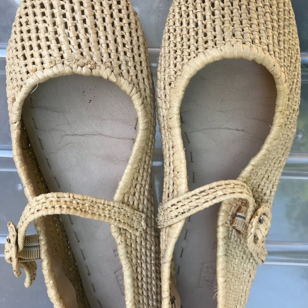 Zara girls ballet flats size EU33